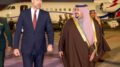 وصول الأمير ويليام للرياض: ولي عهد بريطانيا في زيارة للسعودية