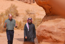 الأمير ويليام يزور مهرجان فنون العلا ويشيد بالتجارب البصرية