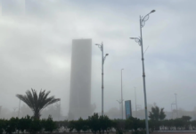 طقس الجمعة: رياح وأتربة وضباب على 8 مناطق بالسعودية