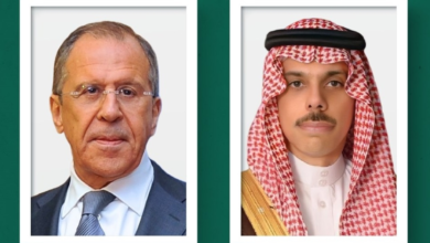 فيصل بن فرحان يبحث مع لافروف تعزيز العلاقات السعودية الروسية