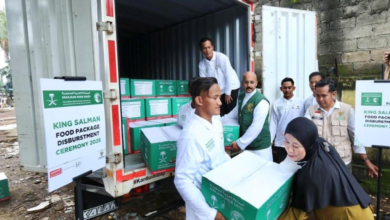 King Salman Humanitarian Aid and Relief Center distributes food and water aid in 6 countries