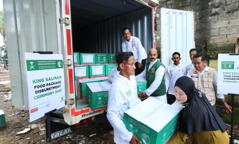King Salman Humanitarian Aid and Relief Center distributes food and water aid in 6 countries