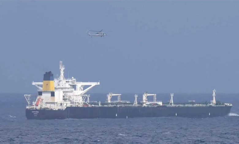 البنتاغون يحتجز ناقلة النفط فيرونيكا 3 في المحيط الهندي