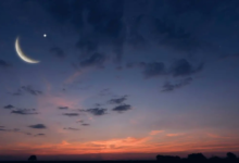 طقس ليلة تحري هلال رمضان: الأرصاد توضح مناطق رؤية الهلال