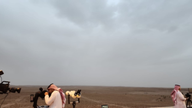 مرصد تمير الجديد يرصد هلال رمضان لأول مرة بعد تدشينه