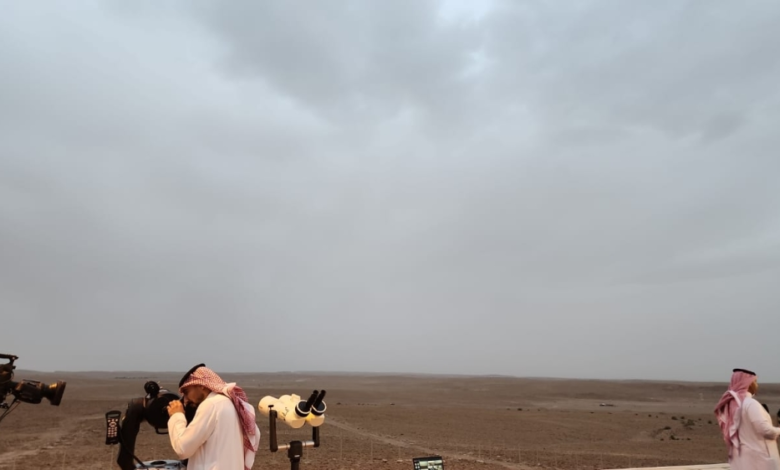 مرصد تمير الجديد يرصد هلال رمضان لأول مرة بعد تدشينه