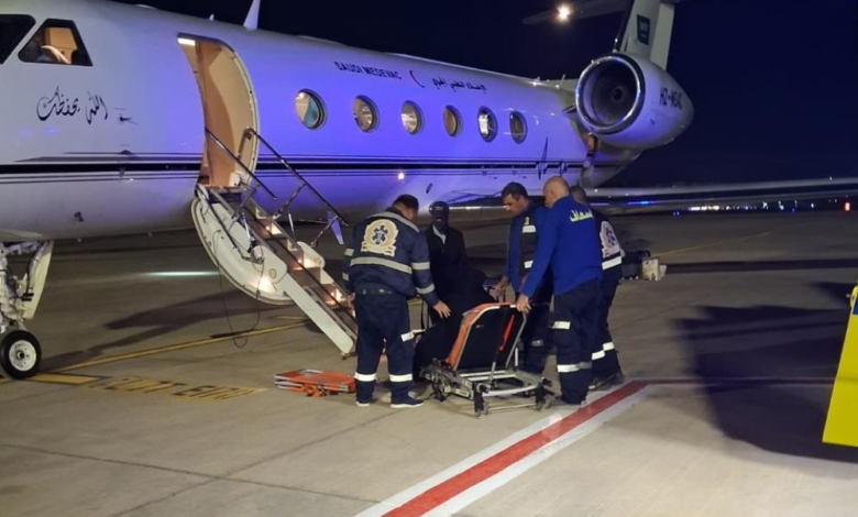إجلاء طبي لمواطنين سعوديين من القاهرة بطائرة وزارة الدفاع
