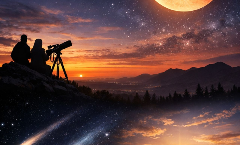 ظواهر فلكية في رمضان 2026: اقترانات وخسوف واعتدال ربيعي