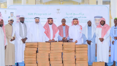 هدية خادم الحرمين من التمور تصل الصومال لدعم 120 ألف مستفيد