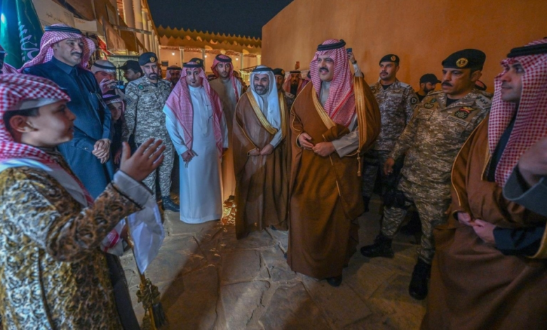 The Emir of Hail sponsors the celebrations of the founding day in the education sector