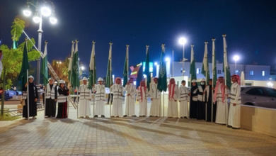 Founding Day: Riyadh residents decorate the capital with the flags of the first state