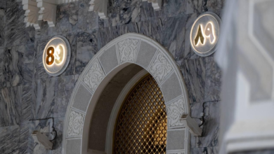 Numbering the gates of the second expansion of the Grand Mosque to improve the movement of worshippers