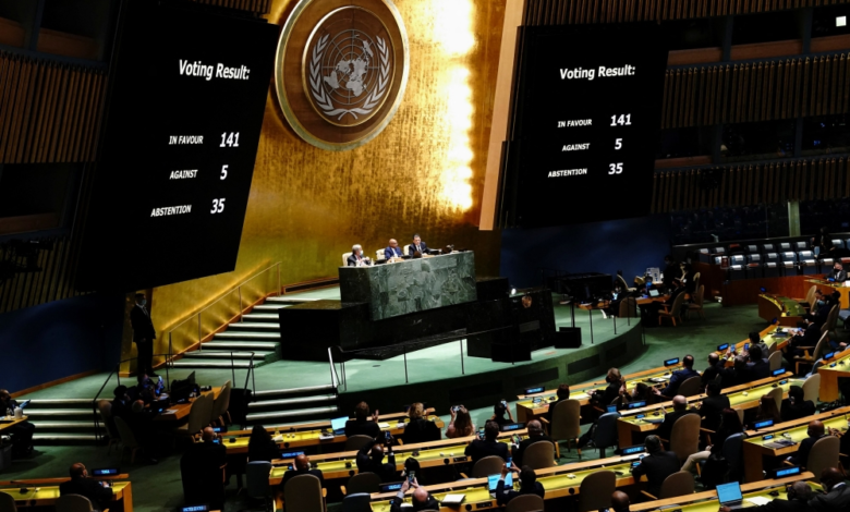 دعم أممي لأوكرانيا: قرار جديد وامتناع أمريكي لافت