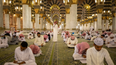 خدمات الإرشاد بالمسجد النبوي في رمضان: 31 ألف مستفيد