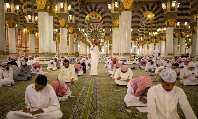 Guidance services at the Prophet's Mosque during Ramadan: 31,000 beneficiaries