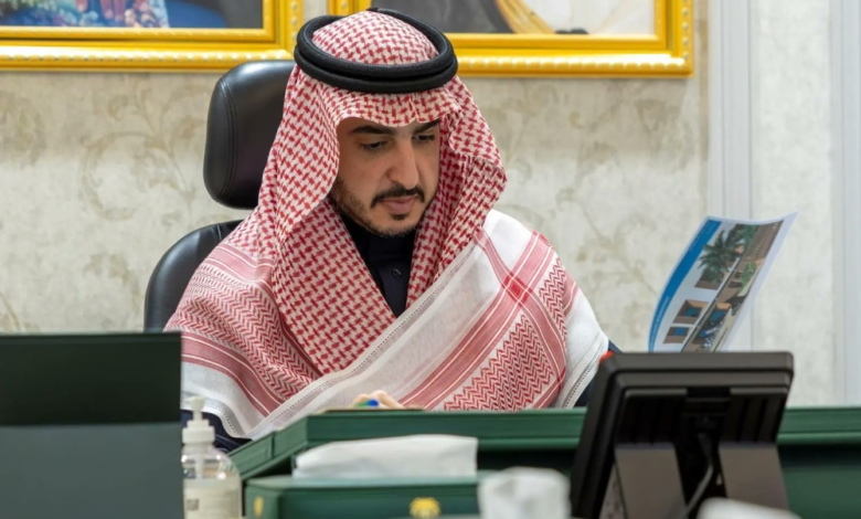 أمير الجوف يدعم مشروع مجمع تأهيل الأطفال ذوي الإعاقة بسكاكا