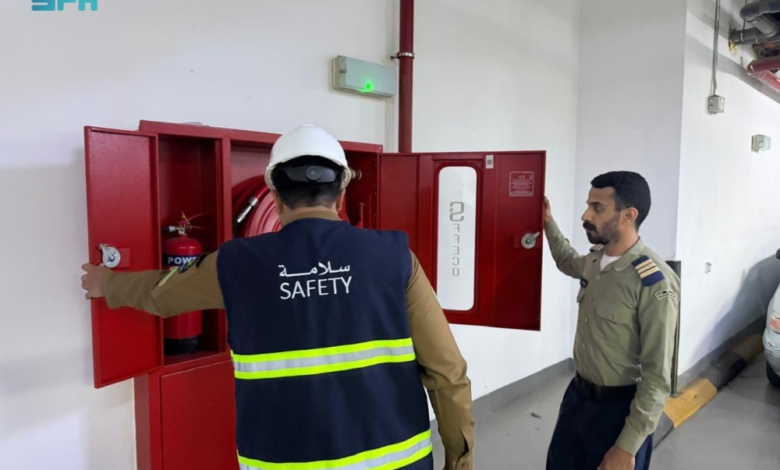 الدفاع المدني يعزز السلامة بالمسجد النبوي لضيوف الرحمن