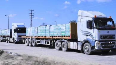 قافلة مساعدات سعودية جديدة تصل غزة لدعم الشعب الفلسطيني