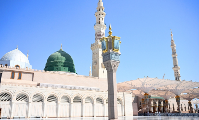 مظلات المسجد النبوي: إبداع هندسي لراحة ضيوف الرحمن