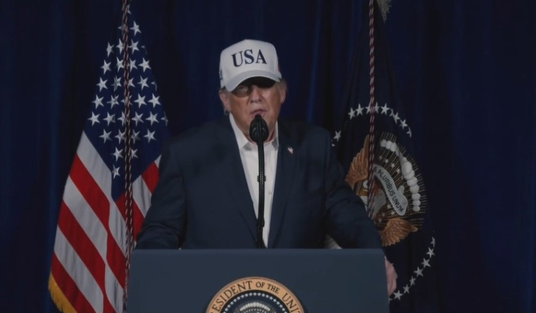 ترامب يعلن عملية عسكرية ضخمة ومستمرة ضد إيران