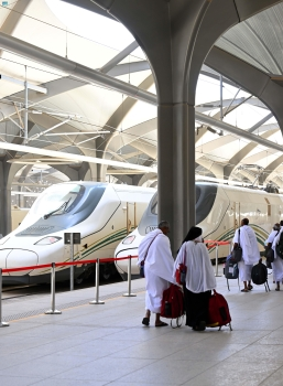 The Haramain High-Speed ​​Railway: World-class technologies to serve pilgrims in Medina